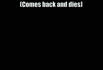 Cartoon Landscape Comes Back And Dies GIF