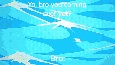 Cartoon Landscape Yo Bro You Coming Over Yet GIF
