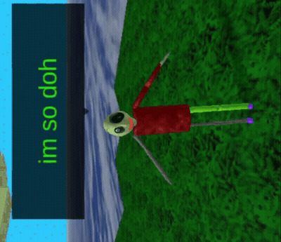 Cartoon Laying In Grass Saying I'm So Doh GIF