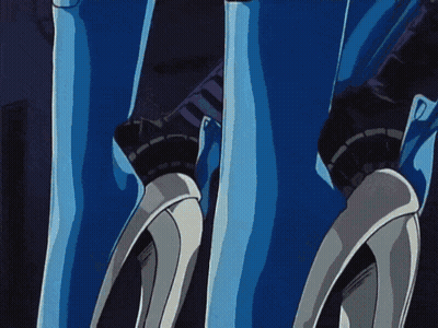 Cartoon Legs With High Heels GIF