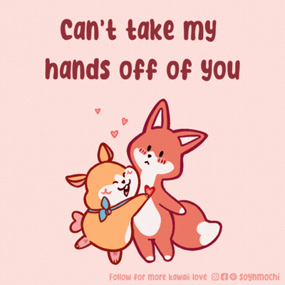 Cartoon Lion Making Heart Shape Sending Love GIF