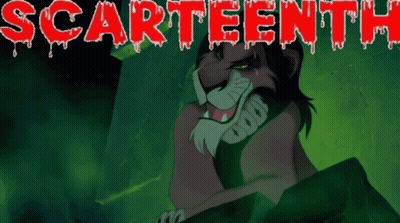 Cartoon Lion Scarteenth GIF