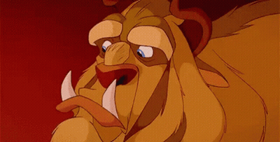 Cartoon Lion With Blood GIF
