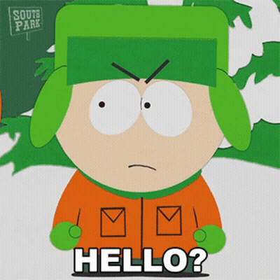 Cartoon Looking Out Window With South Park Sign GIF