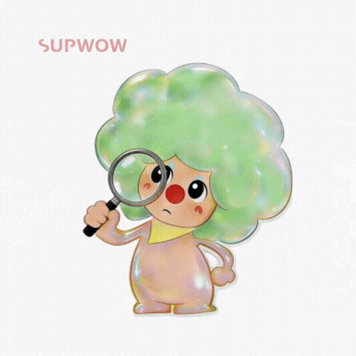 Cartoon Magnifying Glass Let Me Have A Look GIF