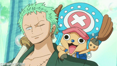 Cartoon Man And Dog With Cross On Hats GIF