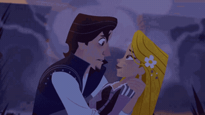 Cartoon Man And Woman Hugging GIF