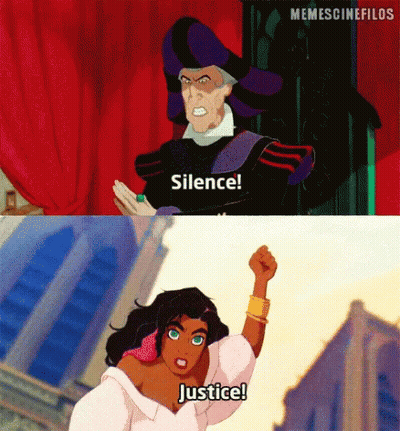 Cartoon Man And Woman Justice GIF