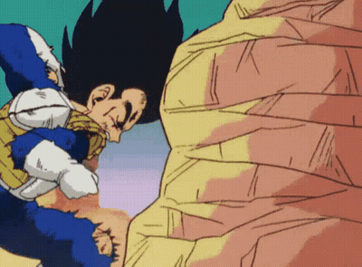Cartoon Man Being Punching GIF