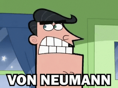 Cartoon Man Big Mouth Von Neumann GIF