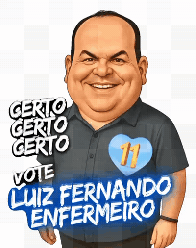 Cartoon Man Certo Certo Certo Vote Luiz Fernando Enfermeiro GIF