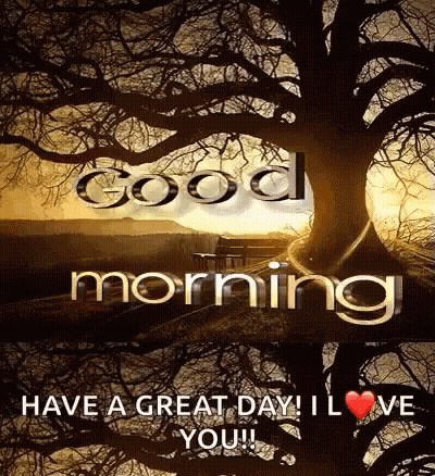 Cartoon Man Drinking From Cup Saying Good Morning GIF