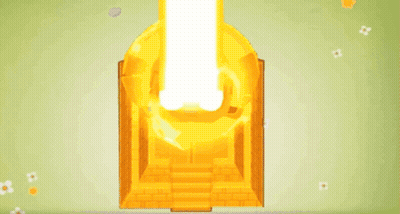 Cartoon Man Face In Door Hole GIF