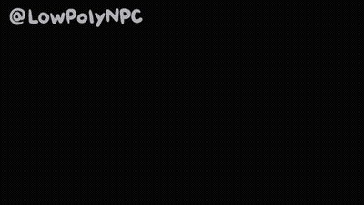 Cartoon Man Holding Camera Saying Lowpolynpc GIF