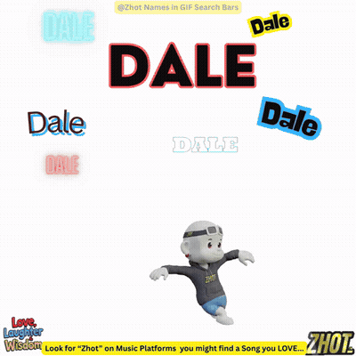 Cartoon Man Holding Two Broken Hearts Surrounded By Dale And Other Names GIF