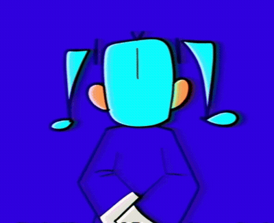Cartoon Man In Blue Suit With Yellow Bow Tie GIF