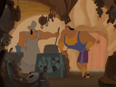 Cartoon Man In Chef Hat GIF