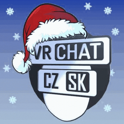 Cartoon Man In Santa Hat And Glasses GIF