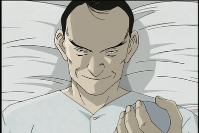 Cartoon Man Laying In Bed GIF