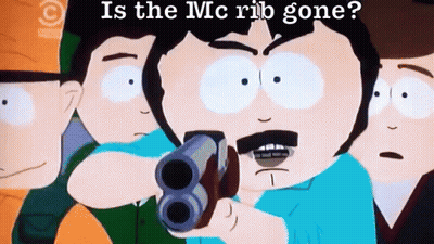 Cartoon Man Pointing Gun Is The Mic Rib Gone GIF