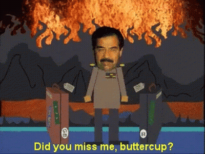 Cartoon Man Saying Did You Miss Me Buttercup GIF