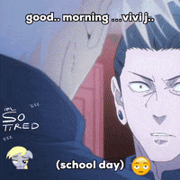 Cartoon Man Saying Good Morning GIF