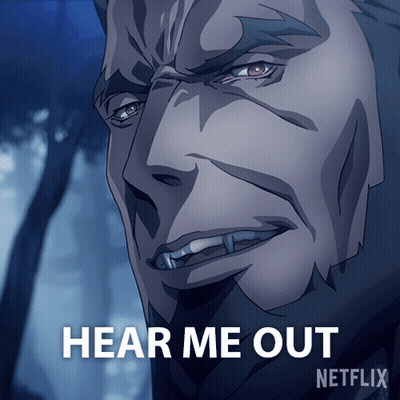 Cartoon Man Saying Hear Me Out Netflix GIF