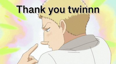 Cartoon Man Saying Thank You Twinnn GIF