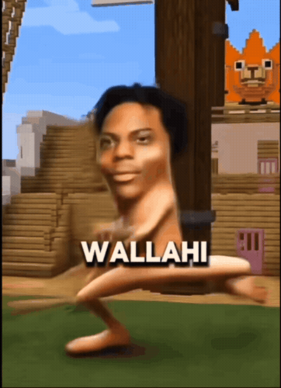 Cartoon Man Saying Wallahi GIF