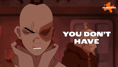 Cartoon Man Saying You Don't Have GIF