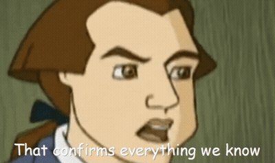 Cartoon Man That Confirms Everything We Know GIF