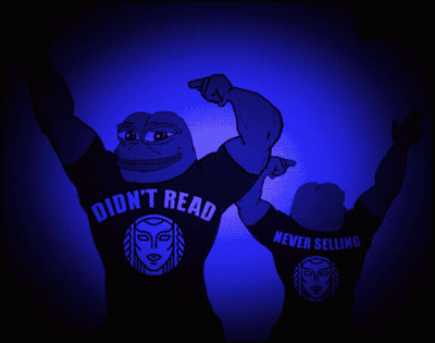 Cartoon Man Wearing Didnt Read Shirt GIF