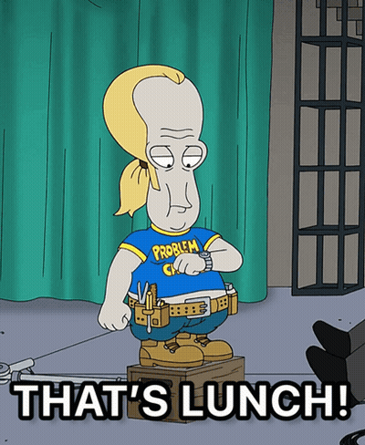 Cartoon Man Wearing Problem Child Shirt GIF