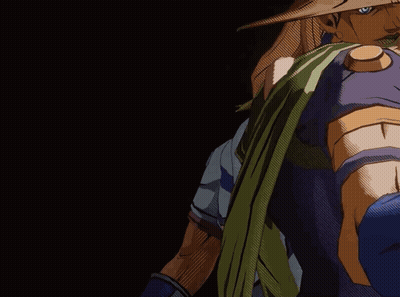 Cartoon Man Wearing Star Hat GIF