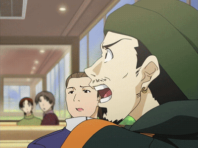 Cartoon Man With Beard And Green Hat GIF