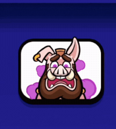 Cartoon Man With Beard And Pig Nose GIF