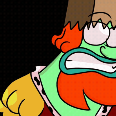 Cartoon Man With Beard And Red Hair GIF
