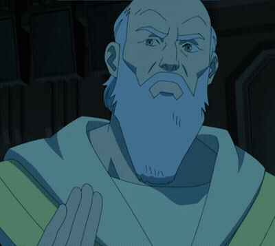 Cartoon Man With Beard And White Shirt GIF