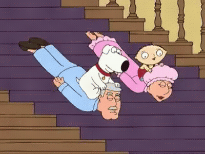 Cartoon Man With Clothespin On Nose GIF