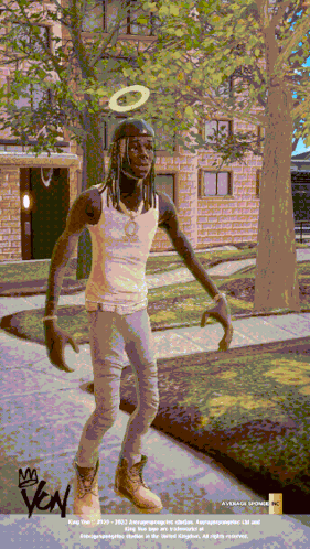 Cartoon Man With Crown GIF