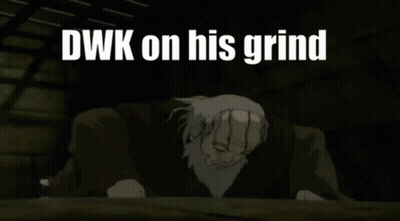 Cartoon Man With Dwk On Grind GIF