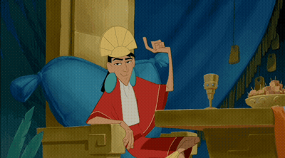 Cartoon Man With Fork GIF