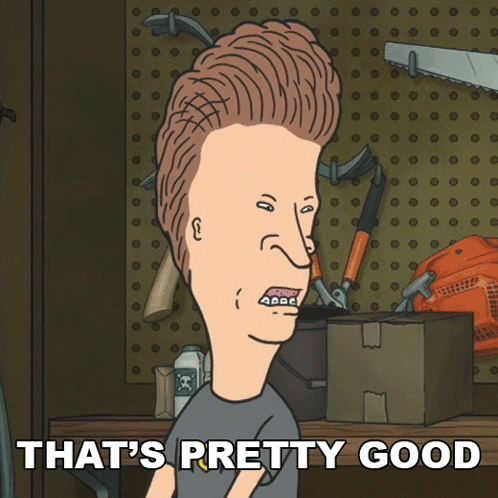 Cartoon Man With Glasses And Mohawk GIF