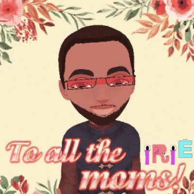 Cartoon Man With Glasses And Text GIF