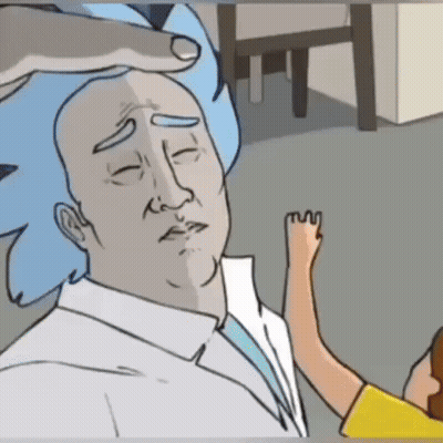Cartoon Man With Hand On Head GIF