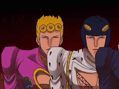 Cartoon Man With Horns And Purple Shirt GIF