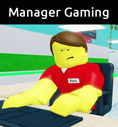 Cartoon Man With Ken On Shirt GIF