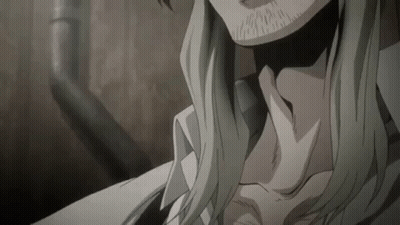 Cartoon Man With Long Hair And Beard GIF