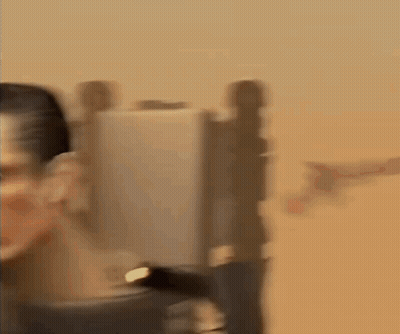 Cartoon Man With Long Neck GIF