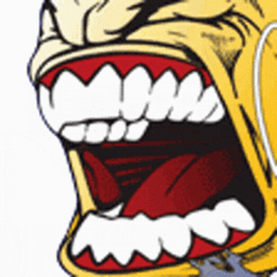 Cartoon Man With Mouth Open GIF